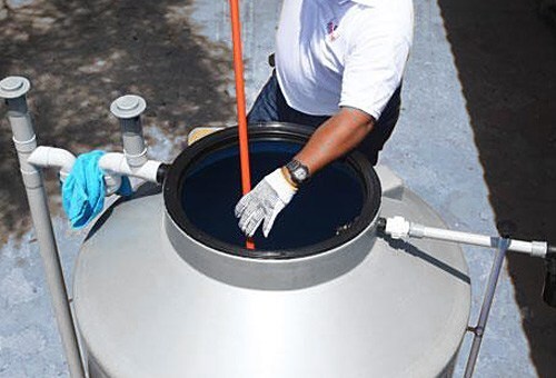limpieza de tanque